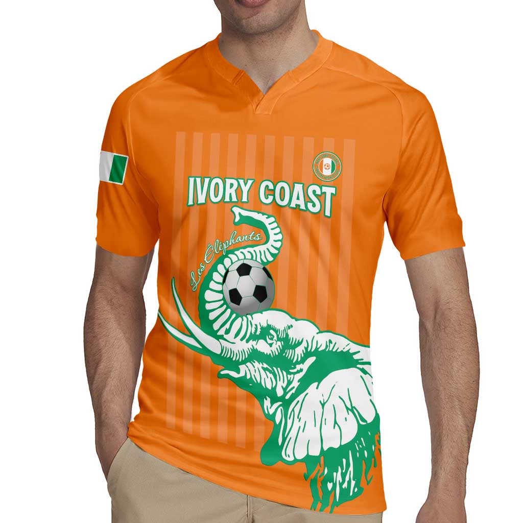 Custom Ivory Coast Football Rugby Jersey Come On Elephants
