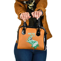 Custom Ivory Coast Football Shoulder Handbag Come On Elephants