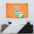 Custom Ivory Coast Football Tapestry Come On Elephants