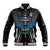 Custom Antigua and Barbuda Cricket Baseball Jacket Come On Falcons