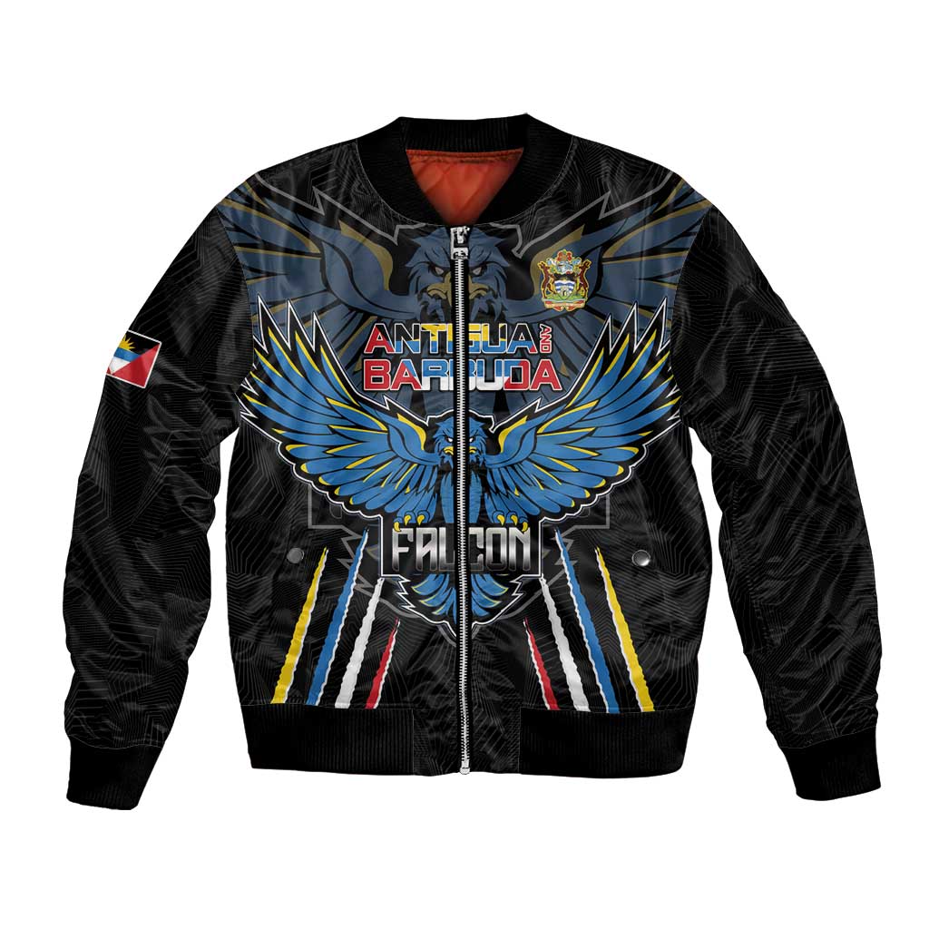 Custom Antigua and Barbuda Cricket Bomber Jacket Come On Falcons