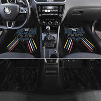 Antigua and Barbuda Cricket Car Mats Come On Falcons