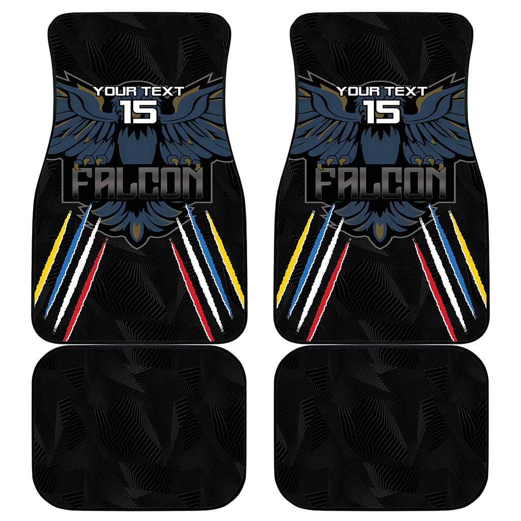 Antigua and Barbuda Cricket Car Mats Come On Falcons