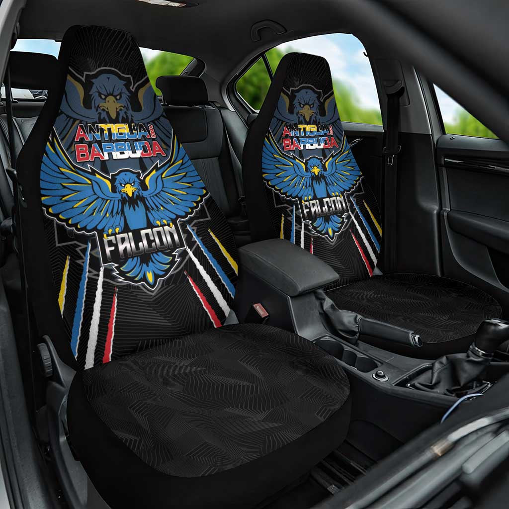 Antigua and Barbuda Cricket Car Seat Cover Come On Falcons