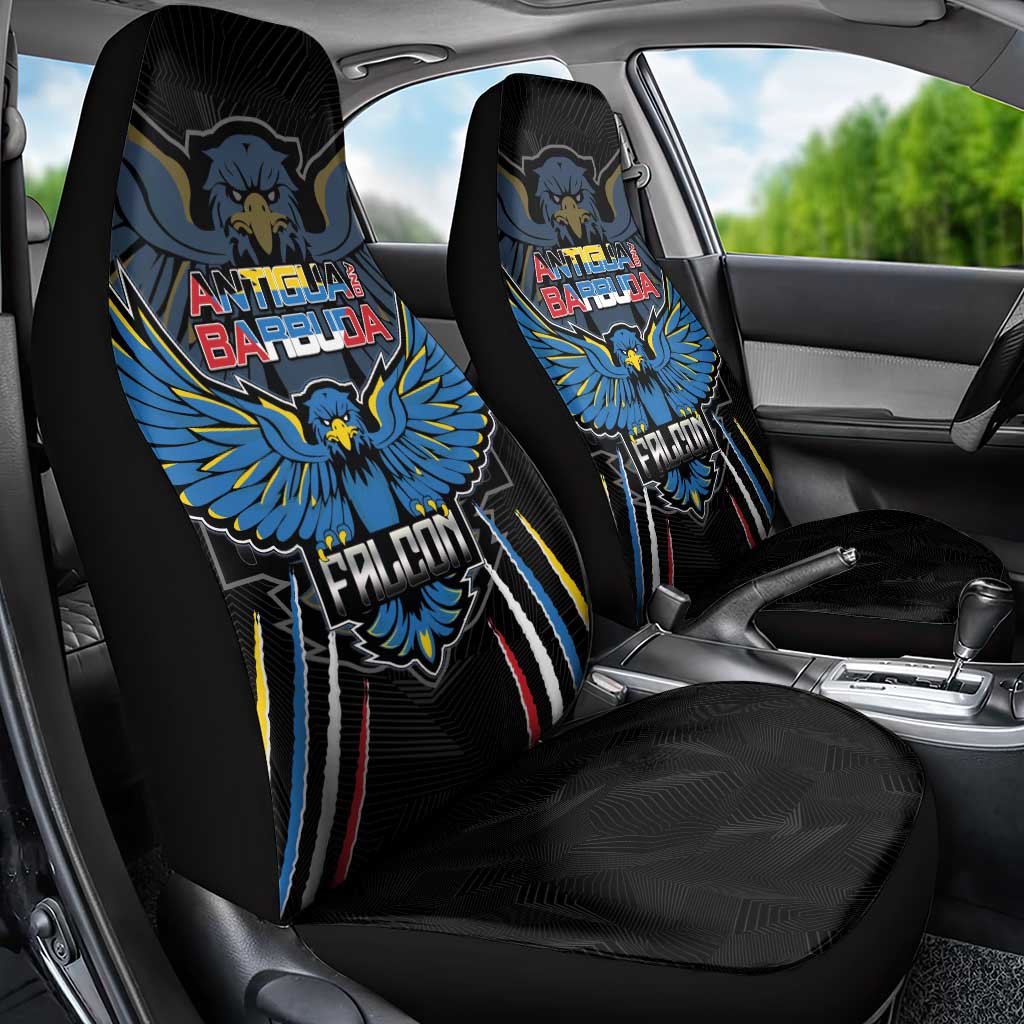 Antigua and Barbuda Cricket Car Seat Cover Come On Falcons