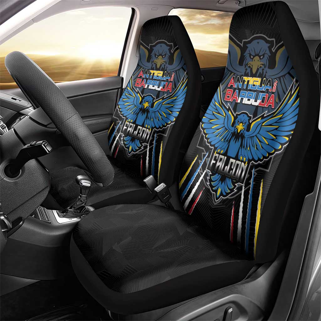 Antigua and Barbuda Cricket Car Seat Cover Come On Falcons