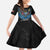Custom Antigua and Barbuda Cricket Family Matching Long Sleeve Bodycon Dress and Hawaiian Shirt Come On Falcons