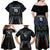 Custom Antigua and Barbuda Cricket Family Matching Off Shoulder Maxi Dress and Hawaiian Shirt Come On Falcons