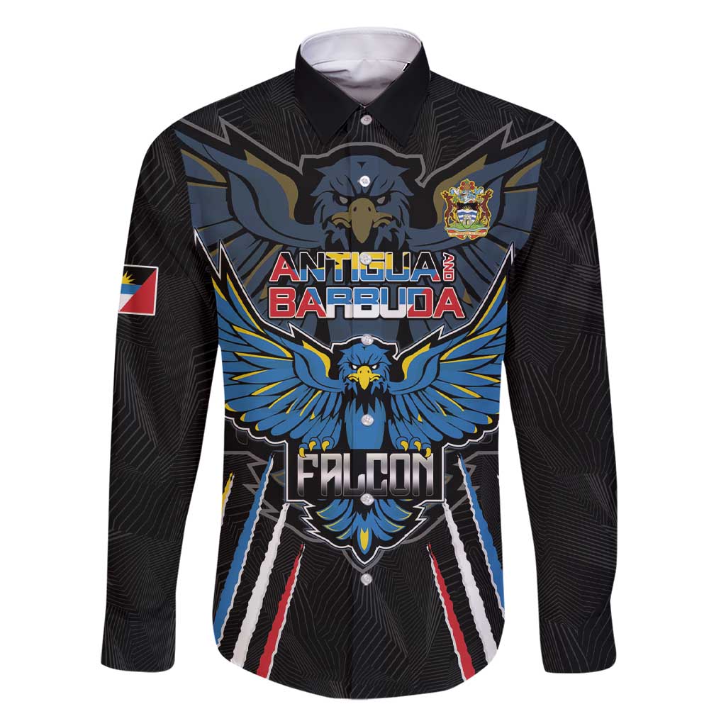 Custom Antigua and Barbuda Cricket Family Matching Short Sleeve Bodycon Dress and Hawaiian Shirt Come On Falcons