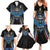 Custom Antigua and Barbuda Cricket Family Matching Summer Maxi Dress and Hawaiian Shirt Come On Falcons