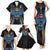 Custom Antigua and Barbuda Cricket Family Matching Tank Maxi Dress and Hawaiian Shirt Come On Falcons