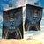 Antigua and Barbuda Cricket Garden Flag Come On Falcons