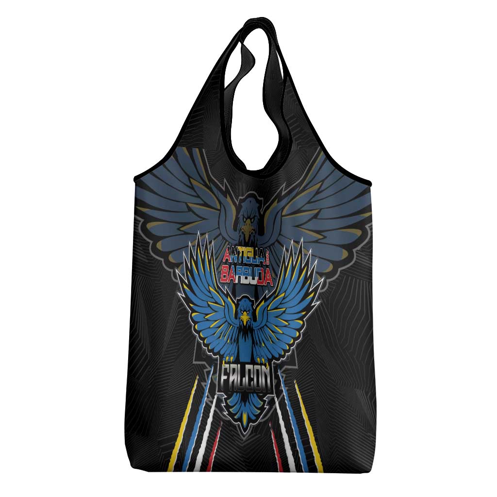 Antigua and Barbuda Cricket Grocery Bag Come On Falcons