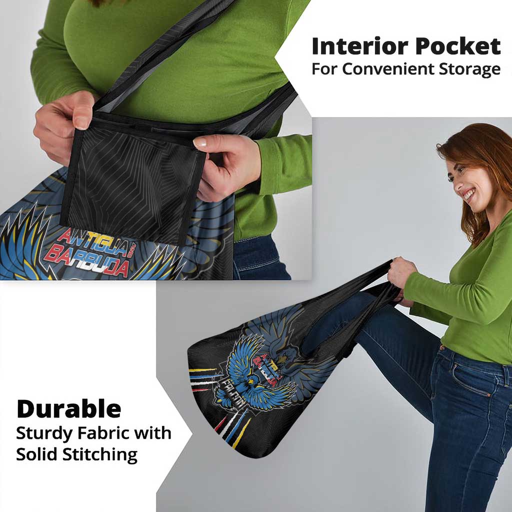 Antigua and Barbuda Cricket Grocery Bag Come On Falcons