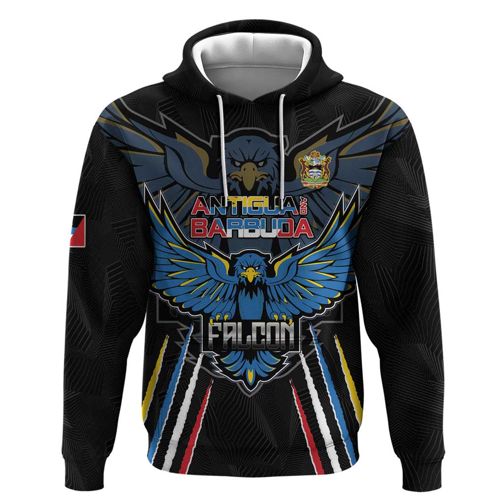 Custom Antigua and Barbuda Cricket Hoodie Come On Falcons