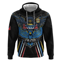 Custom Antigua and Barbuda Cricket Hoodie Come On Falcons