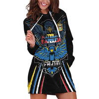 Custom Antigua and Barbuda Cricket Hoodie Dress Come On Falcons