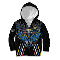 Custom Antigua and Barbuda Cricket Kid Hoodie Come On Falcons