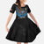 Custom Antigua and Barbuda Cricket Kid Short Sleeve Dress Come On Falcons
