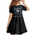 Custom Antigua and Barbuda Cricket Kid Short Sleeve Dress Come On Falcons