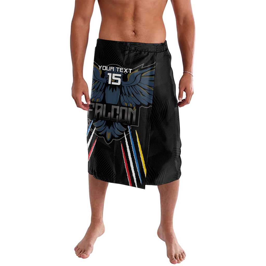 Custom Antigua and Barbuda Cricket Lavalava Come On Falcons