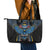 Antigua and Barbuda Cricket Leather Tote Bag Come On Falcons