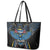 Antigua and Barbuda Cricket Leather Tote Bag Come On Falcons