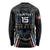 Custom Antigua and Barbuda Cricket Long Sleeve Shirt Come On Falcons