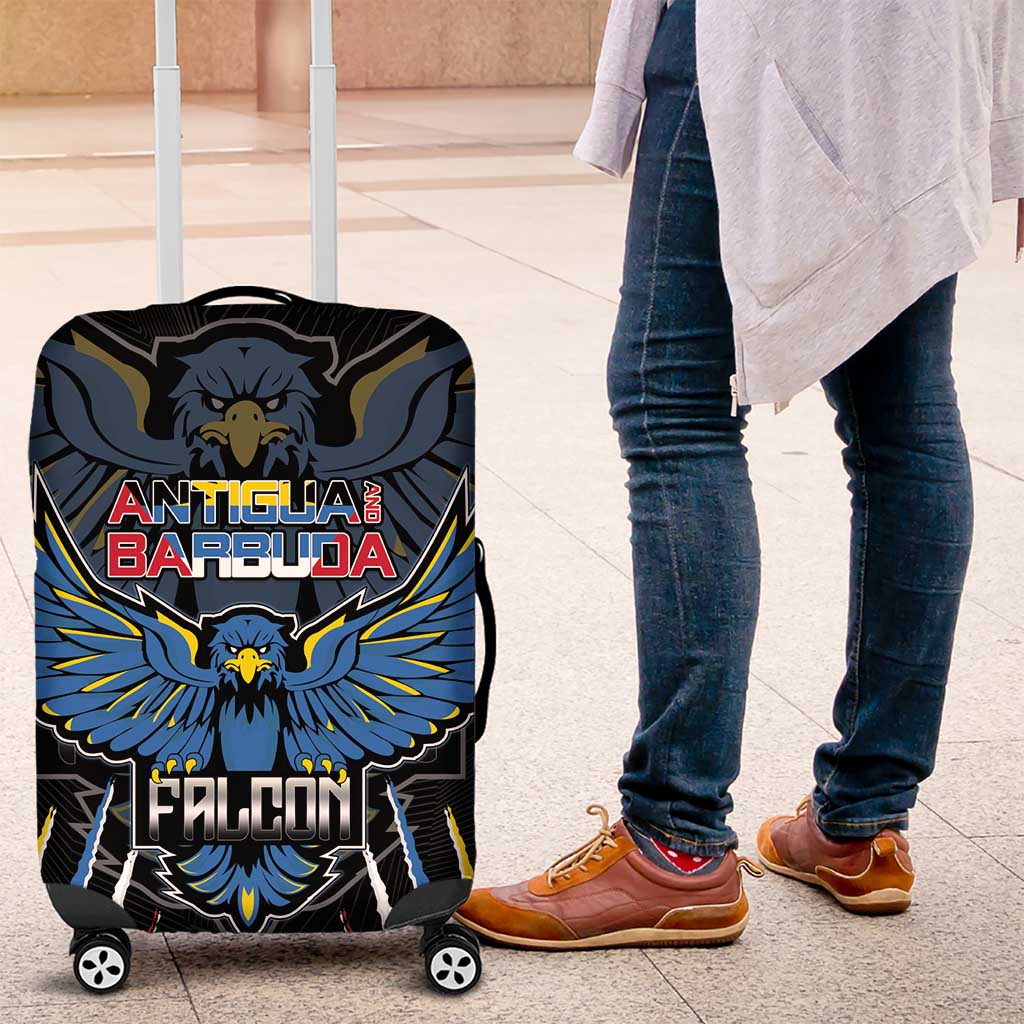 Antigua and Barbuda Cricket Luggage Cover Come On Falcons
