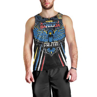 Custom Antigua and Barbuda Cricket Men Tank Top Come On Falcons