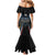 Custom Antigua and Barbuda Cricket Mermaid Dress Come On Falcons