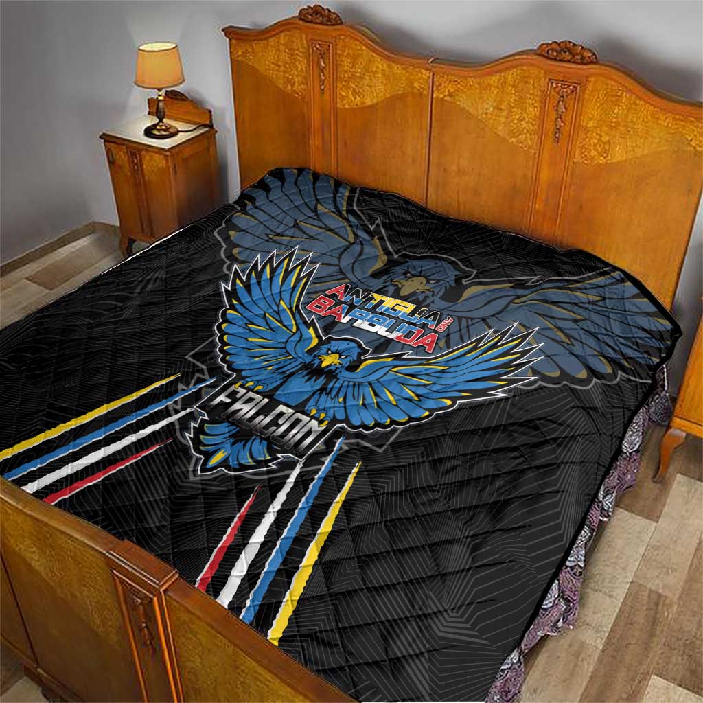 Antigua and Barbuda Cricket Quilt Come On Falcons
