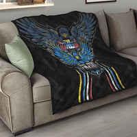 Antigua and Barbuda Cricket Quilt Come On Falcons