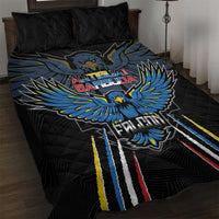 Antigua and Barbuda Cricket Quilt Bed Set Come On Falcons