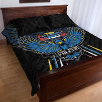 Antigua and Barbuda Cricket Quilt Bed Set Come On Falcons