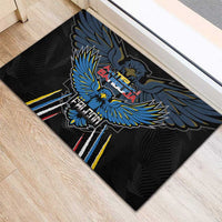 Antigua and Barbuda Cricket Rubber Doormat Come On Falcons