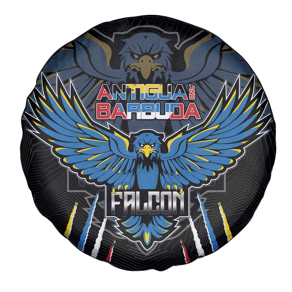 Antigua and Barbuda Cricket Spare Tire Cover Come On Falcons
