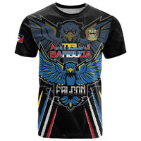 Custom Antigua and Barbuda Cricket T Shirt Come On Falcons