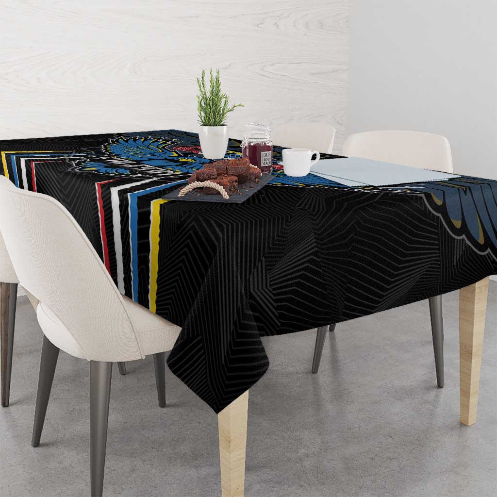 Antigua and Barbuda Cricket Tablecloth Come On Falcons