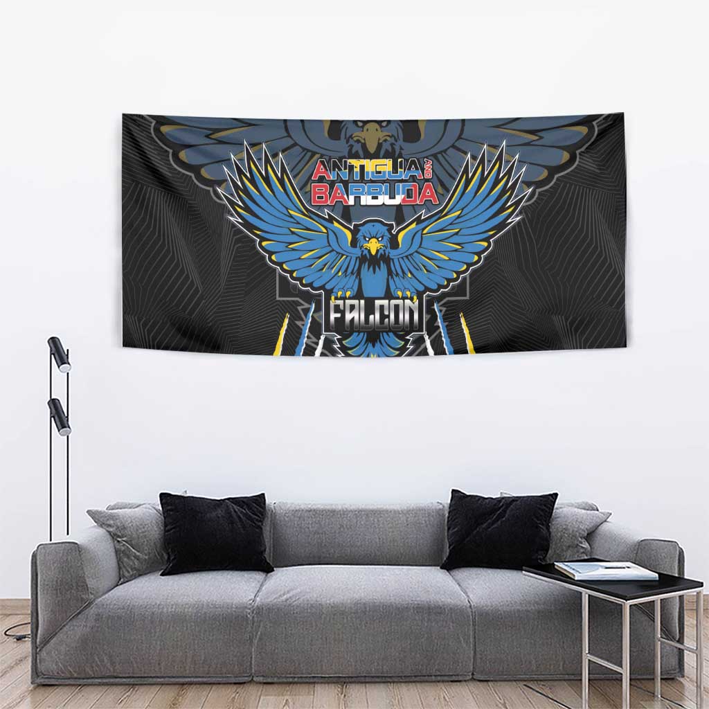 Antigua and Barbuda Cricket Tapestry Come On Falcons