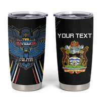 Custom Antigua and Barbuda Cricket Tumbler Cup Come On Falcons