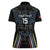 Custom Antigua and Barbuda Cricket Women Polo Shirt Come On Falcons