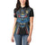 Custom Antigua and Barbuda Cricket Women Polo Shirt Come On Falcons