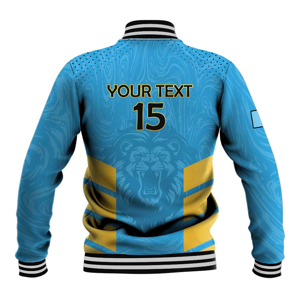 Custom Saint Lucia Cricket Baseball Jacket Go Beinspired