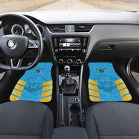 Custom Saint Lucia Cricket Car Mats Go Beinspired
