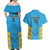 Custom Saint Lucia Cricket Couples Matching Off Shoulder Maxi Dress and Hawaiian Shirt Go Beinspired