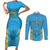 Custom Saint Lucia Cricket Couples Matching Short Sleeve Bodycon Dress and Long Sleeve Button Shirt Go Beinspired