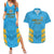 Custom Saint Lucia Cricket Couples Matching Summer Maxi Dress and Hawaiian Shirt Go Beinspired