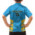 Custom Saint Lucia Cricket Family Matching Off The Shoulder Long Sleeve Dress and Hawaiian Shirt Go Beinspired