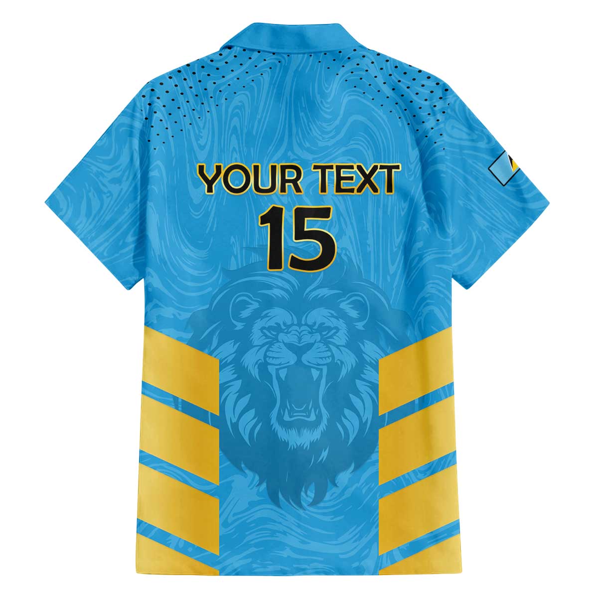 Custom Saint Lucia Cricket Family Matching Off The Shoulder Long Sleeve Dress and Hawaiian Shirt Go Beinspired